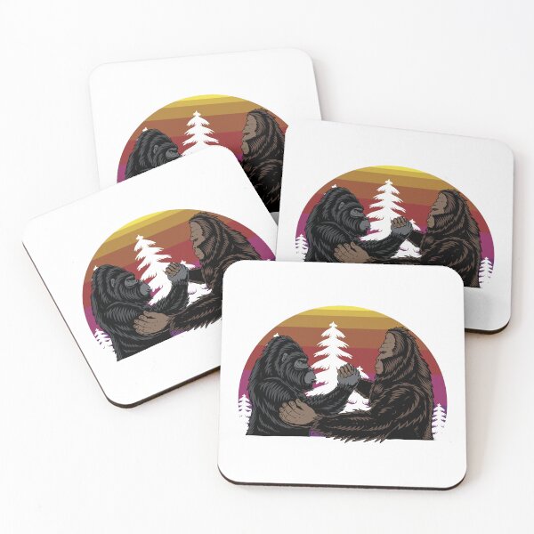 Item preview, Bigfoot with Gorilla deisgn gift for ape lovers designed and sold by BRtisticDesigns.