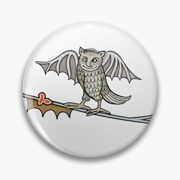 Item preview, Medieval Owl & Hybrid Beast ca. 1302 designed and sold by ebrawne.