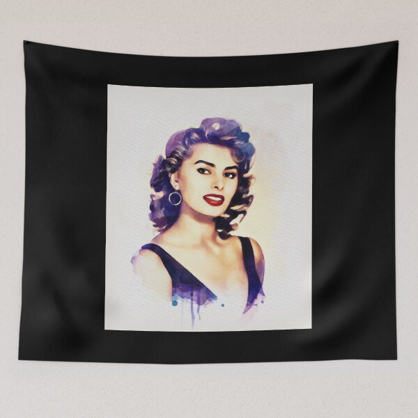Item preview, Natural Passionate Joy Acting Sexy Beauty Sophia Loren Movie Graphic Gifts designed and sold by DebbieConquer.