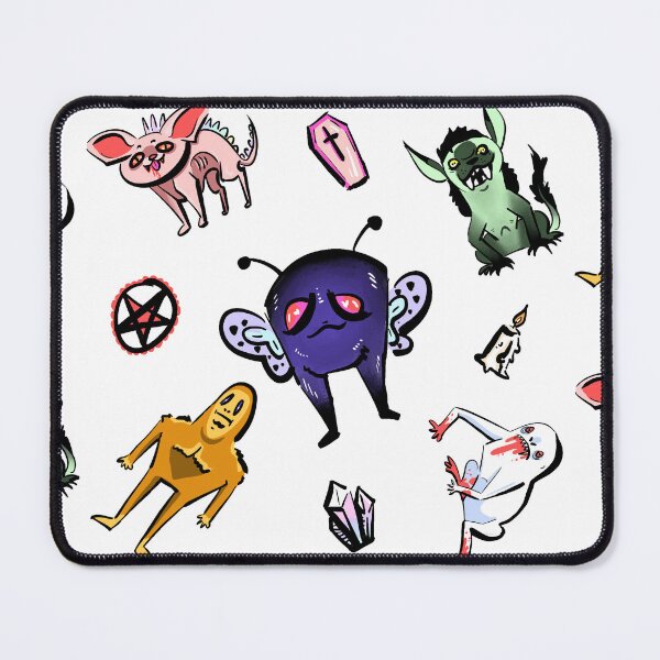 Item preview, Creepy Cryptids designed and sold by MyManyMonsters.