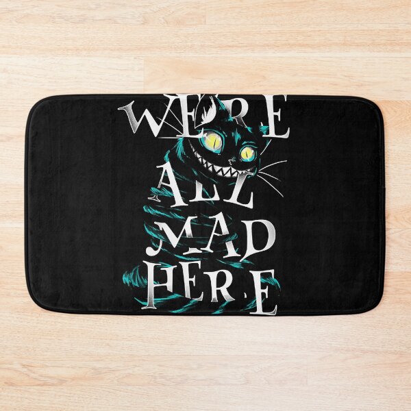 Item preview, Virtuoso Delicate Eye Magic Nice We Are All Mad Here Alice In Wonderland Cheshire Kitten Were Mad He designed and sold by GrCharleRidgley.