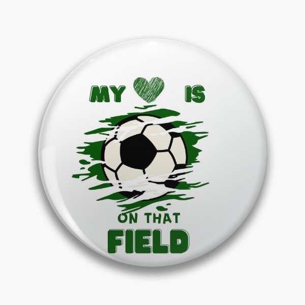 Item preview, My Heart is on that Field Soccer designed and sold by speakupandshine.