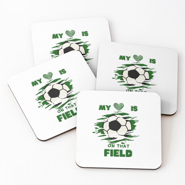 Item preview, My Heart is on that Field Soccer designed and sold by speakupandshine.