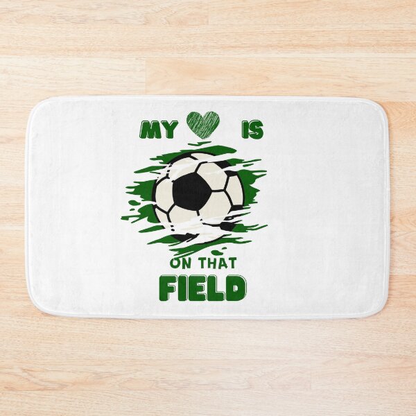 Item preview, My Heart is on that Field Soccer designed and sold by speakupandshine.