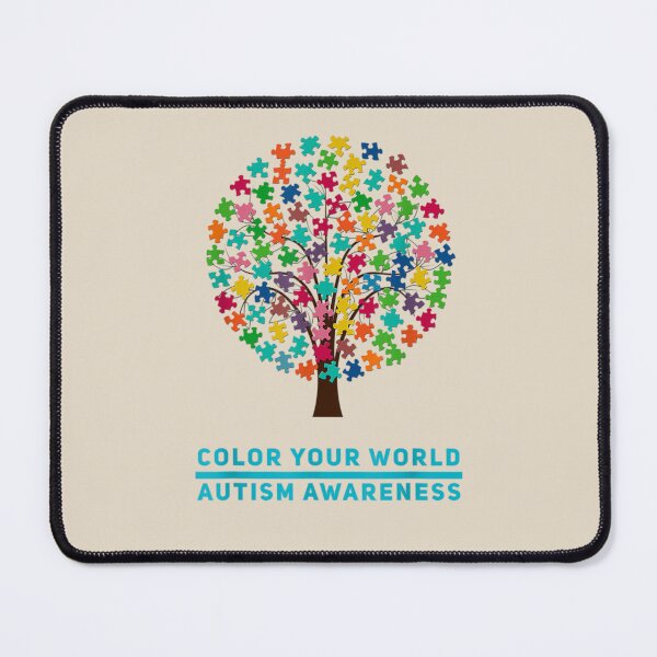 Item preview, Autism Color Your World Puzzle Tree T Shirt designed and sold by VerityKingStore.