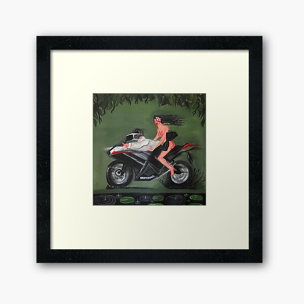 Oh De Laval Motorcycle Framed Art Print