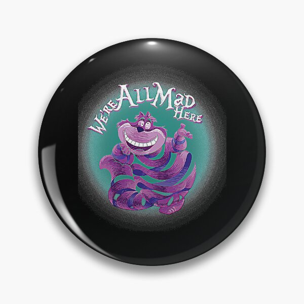 Item preview, Virtuoso Delicate Eye Magic Nice We Are All Mad Here! The Cheshire Cat Retro Vintage designed and sold by GrCharleRidgley.