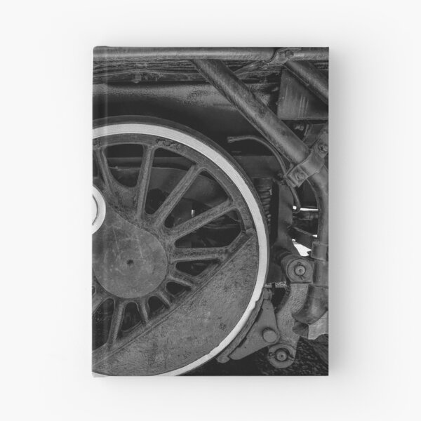 Item preview, Steam Train Wheels BW designed and sold by Elisabeth Lucas.