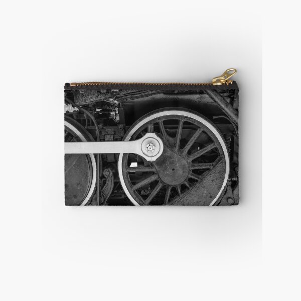 Item preview, Steam Train Wheels BW designed and sold by Elisabeth Lucas.