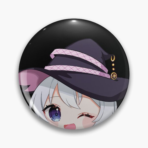 Item preview, Elaina Chibi Peeker designed and sold by WeeabooClub.