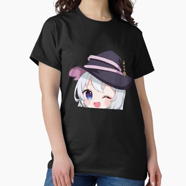 Aperçu de l'œuvre Elaina Chibi Peeker créée et vendue par WeeabooClub.