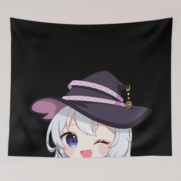 Item preview, Elaina Chibi Peeker designed and sold by WeeabooClub.