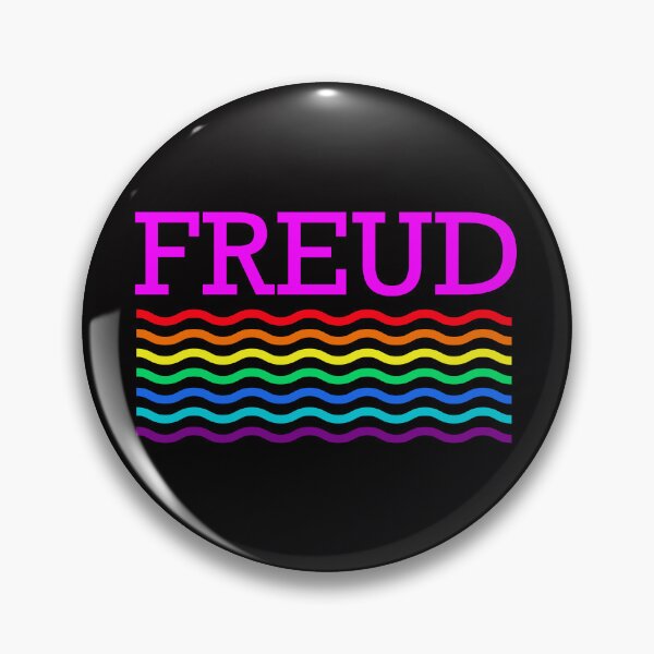 Item preview, Pink Freud Typography Pink with Rainbow Design designed and sold by Raju-Creative.