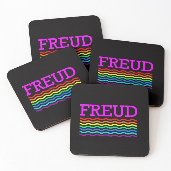 Item preview, Pink Freud Typography Pink with Rainbow Design designed and sold by Raju-Creative.