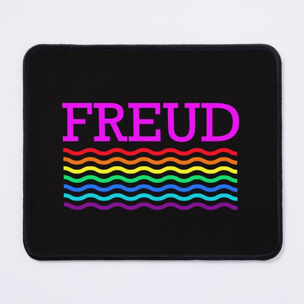 Item preview, Pink Freud Typography Pink with Rainbow Design designed and sold by Raju-Creative.