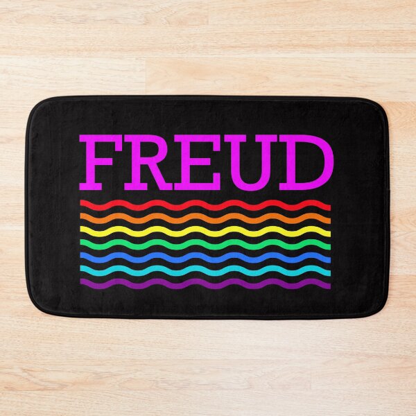 Item preview, Pink Freud Typography Pink with Rainbow Design designed and sold by Raju-Creative.