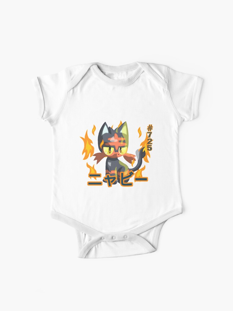 Litten 725 Baby One Piece By Katastra Redbubble