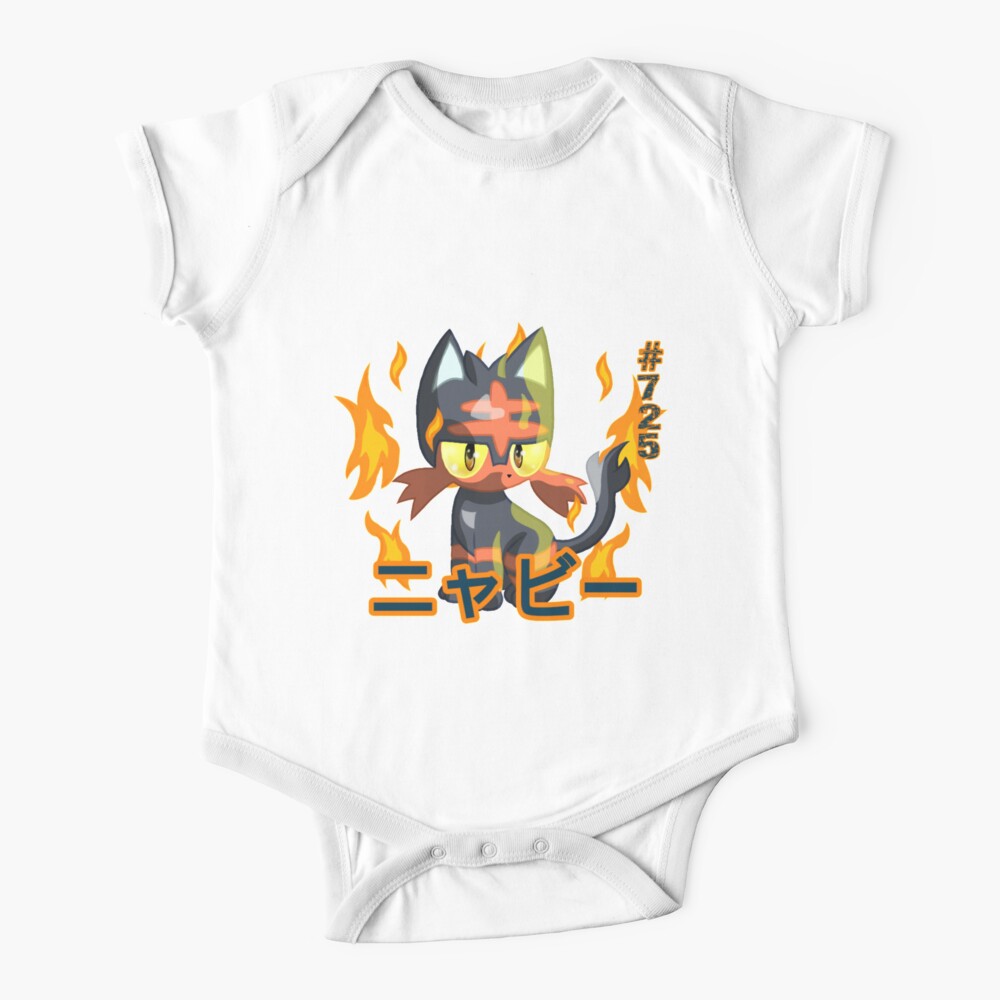 Litten 725 Baby One Piece By Katastra Redbubble