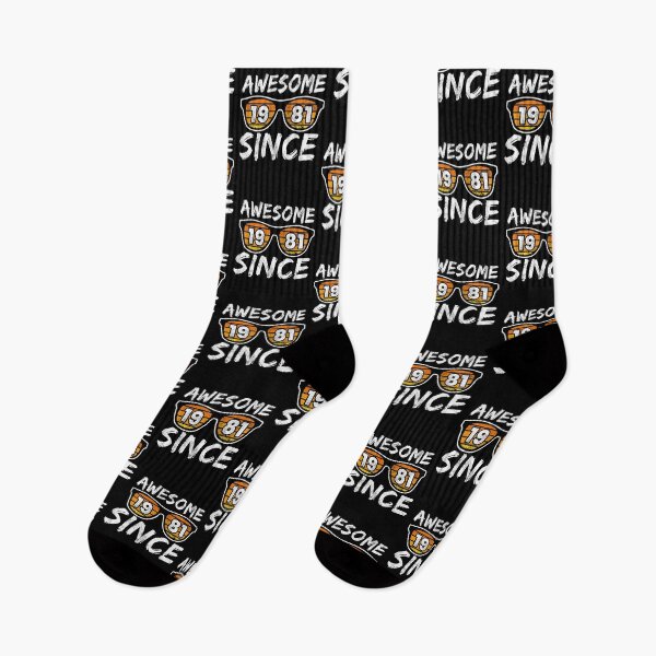 Item preview, Awesome Since 1981, Birthday Gift Idea designed and sold by FNStuff.