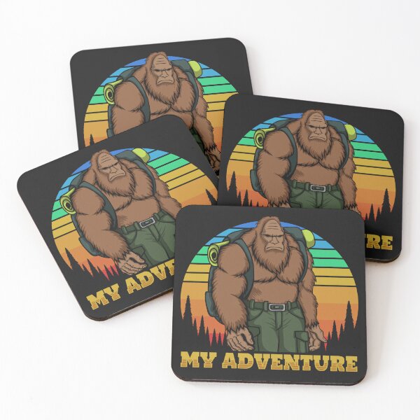 Item preview, Bigfoot Camping Design-gift idea for Bigfoot lovers who hike designed and sold by BRtisticDesigns.