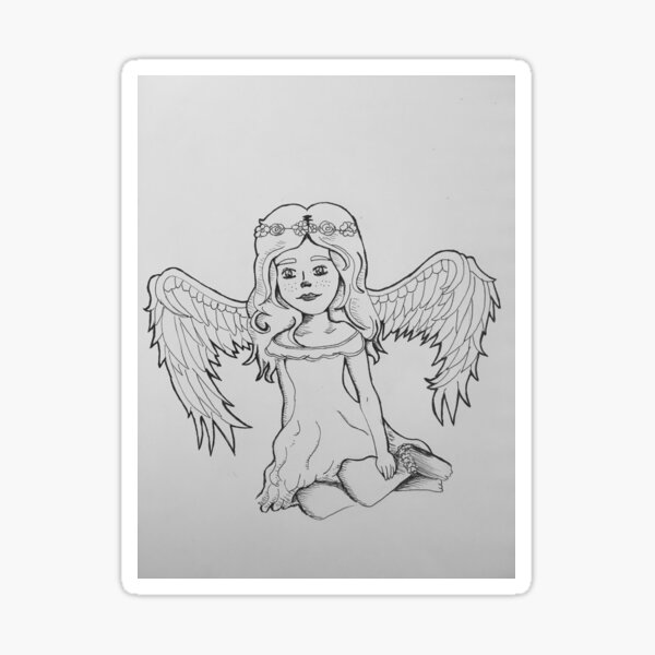 Angel Sticker