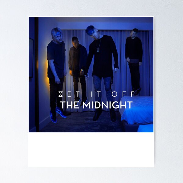 SET IT OFF Midnight Ltd Ed New RARE Tour Poster +BONUS Rock Poster