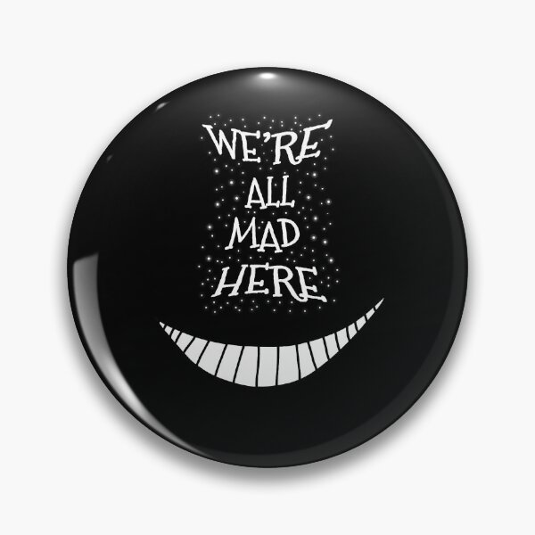 Item preview, Virtuoso Delicate Eye Magic Nice We'Re All Mad Here Cute Fan designed and sold by GrCharleRidgley.