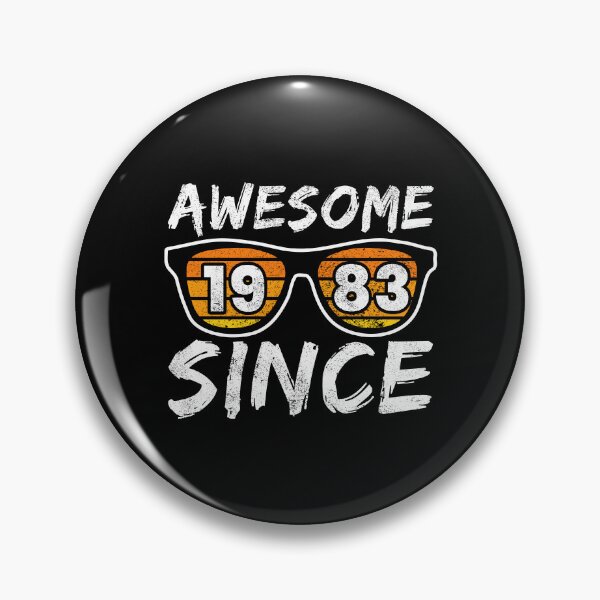 Item preview, Awesome Since 1983, Birthday Gift Idea designed and sold by FNStuff.