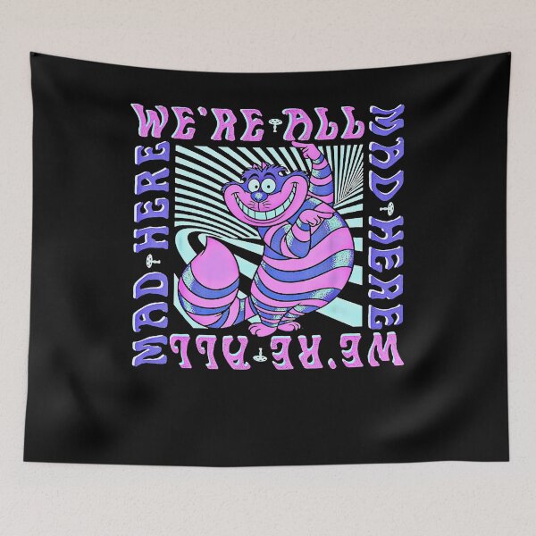 Item preview, Virtuoso Delicate Eye Magic Nice We'Re All Mad Here Cute Fans designed and sold by GrCharleRidgley.