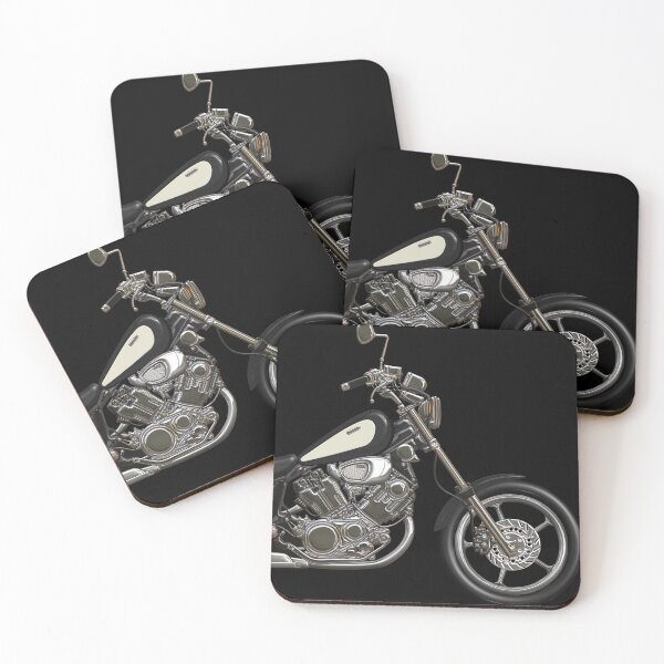Item preview, Virago XV 1100 black designed and sold by KlaraBubble.