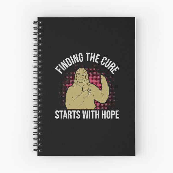 Item preview, Finding the cure starts with hope Cancer motivation designed and sold by GeneTonia0307.