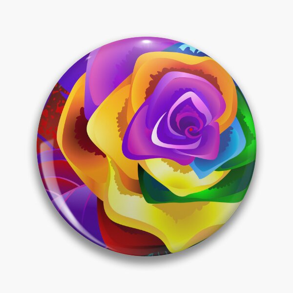 Item preview, Black Background with Rainbow Roses designed and sold by Blackmoon9.
