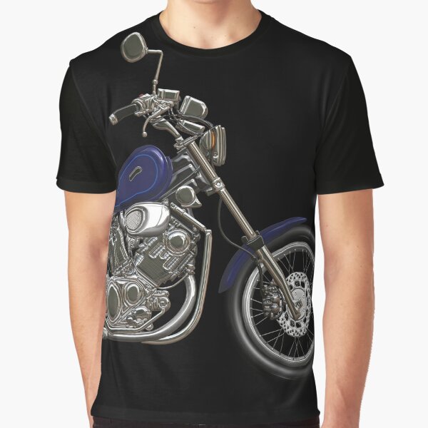 Yamaha XV750SE 81 inspired motorbike art shirt tshirt 