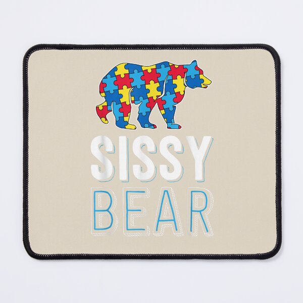 Item preview, Sissy Bear World Autism Awareness Day Family Puzzle Piece designed and sold by VerityKingStore.