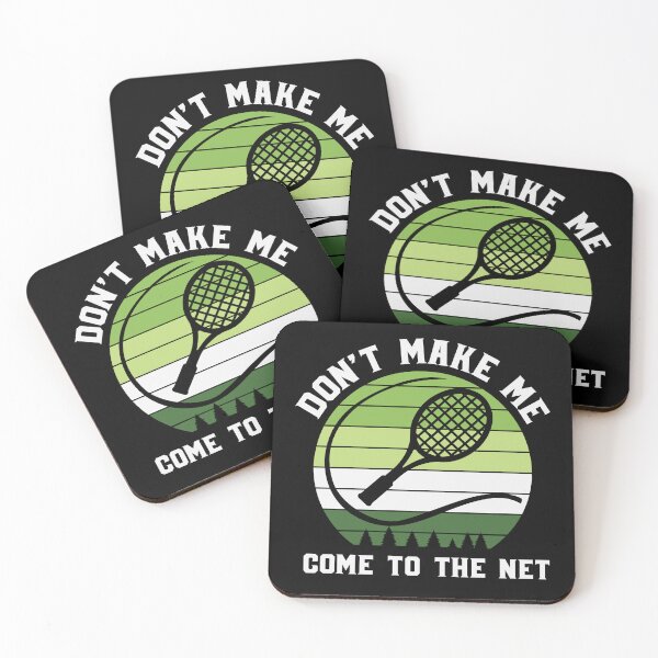 Item preview, Don't Make Me Come To The Net-Funny gift for tennis players designed and sold by BRtisticDesigns.