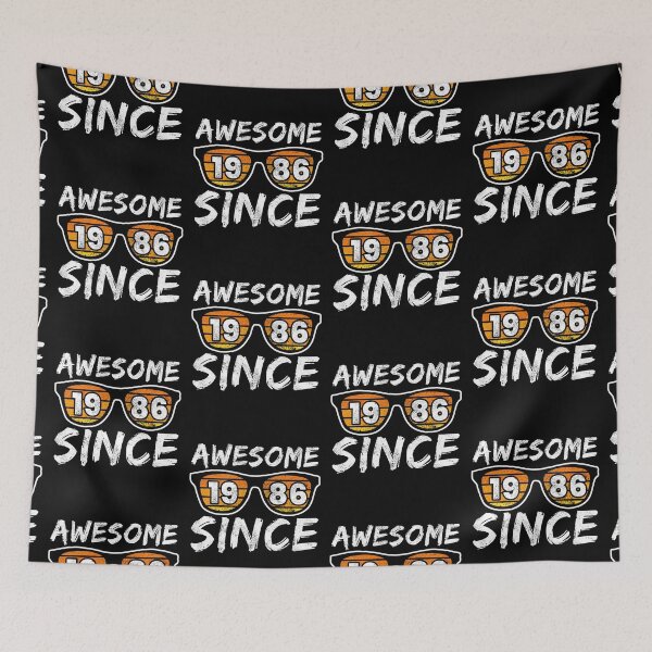 Item preview, Awesome Since 1986, Birthday Gift Idea designed and sold by FNStuff.