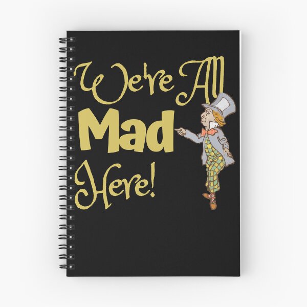 Item preview, Virtuoso Delicate Eye Magic Nice We'Re All Mad Here Hatter Retro Vintage designed and sold by GrCharleRidgley.