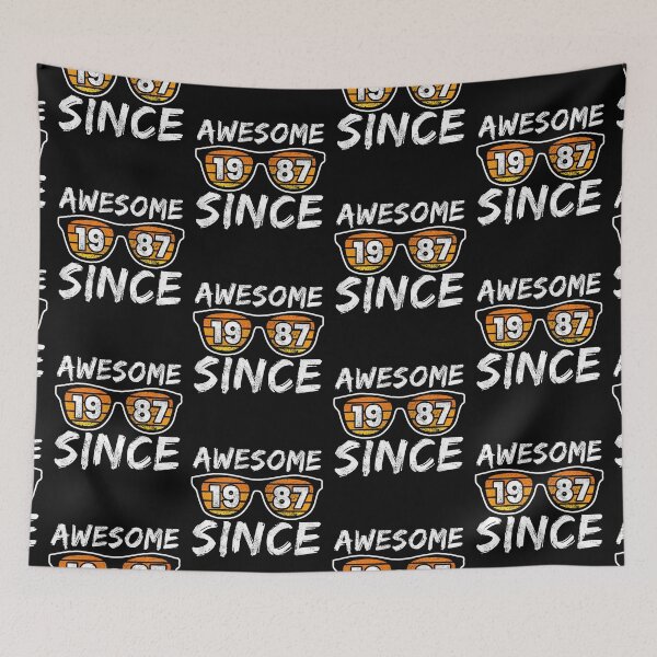 Item preview, Awesome Since 1987, Birthday Gift Idea designed and sold by FNStuff.