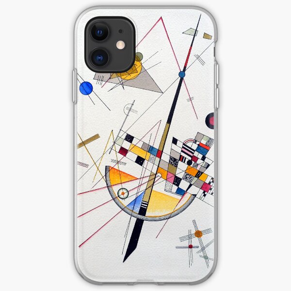 Wassily Kandinsky Delicate Tension iPhone Soft Case