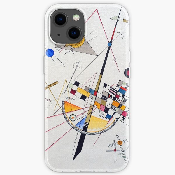 Wassily Kandinsky Delicate Tension iPhone Soft Case