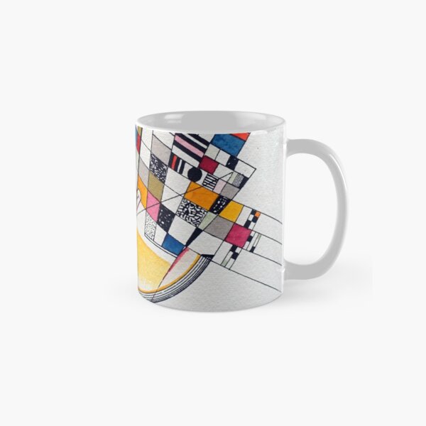 Wassily Kandinsky Delicate Tension Classic Mug
