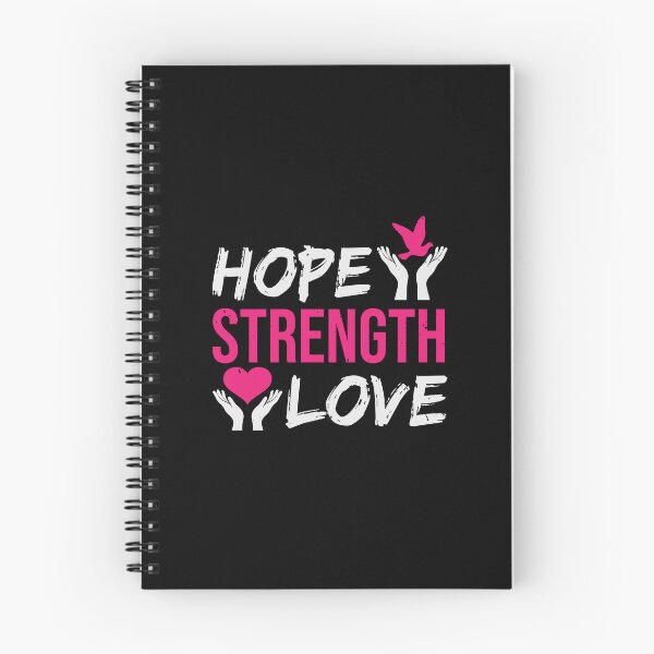 Item preview, Hope strenghth love Cancer support designed and sold by GeneTonia0307.