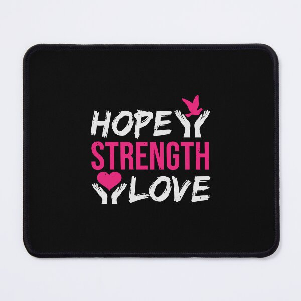 Item preview, Hope strenghth love Cancer support designed and sold by GeneTonia0307.