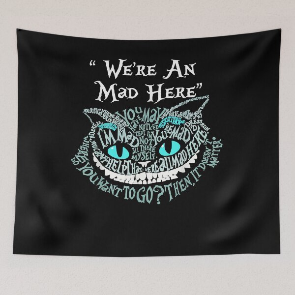 Item preview, Virtuoso Delicate Eye Magic Nice We'Re All Mad Hereretro Wave designed and sold by GrCharleRidgley.