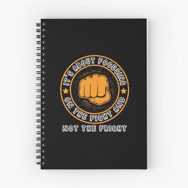 Item preview, It's about focusing on the fight and not the fright Cancer motivational saying designed and sold by GeneTonia0307.