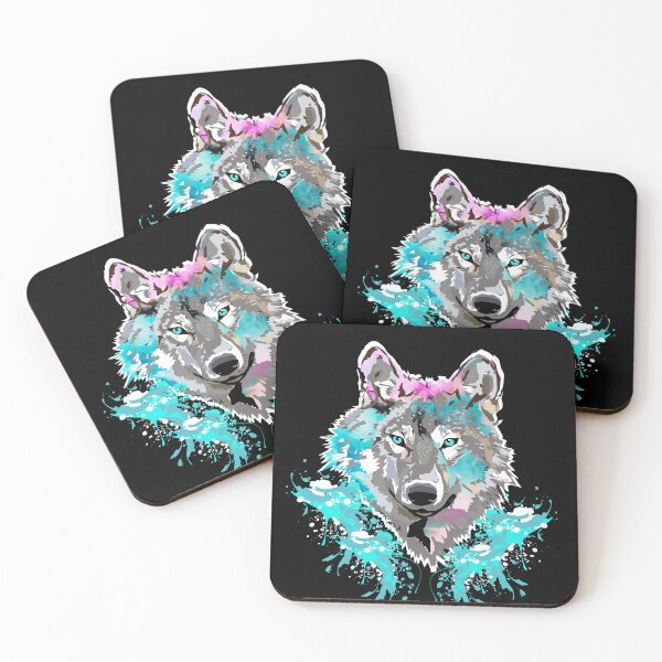 Item preview, Splash Art Wolf  designed and sold by Vavilonskaya.