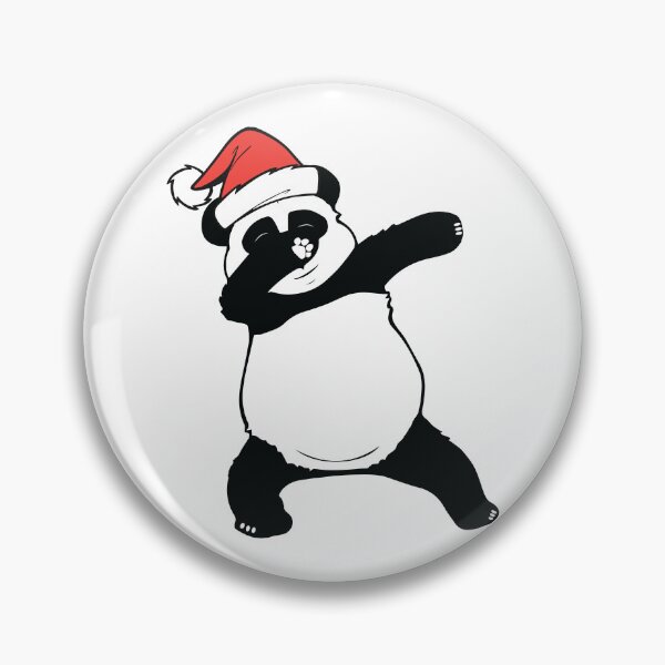 Item preview, Panda Christmas Santa Hat Dabbing Panda designed and sold by alltheprints.