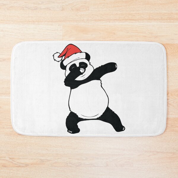 Item preview, Panda Christmas Santa Hat Dabbing Panda designed and sold by alltheprints.
