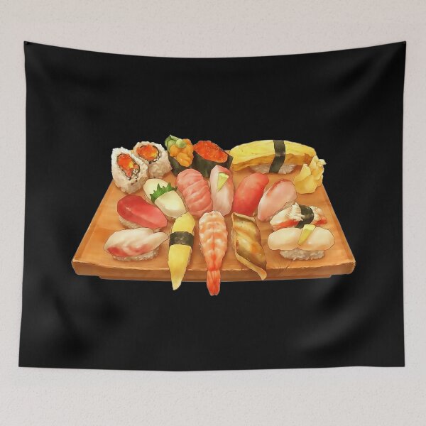 Item preview, Mixed Sushi Platter designed and sold by Happybearbear.