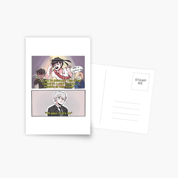 YOI: OH GEEZ Postcard